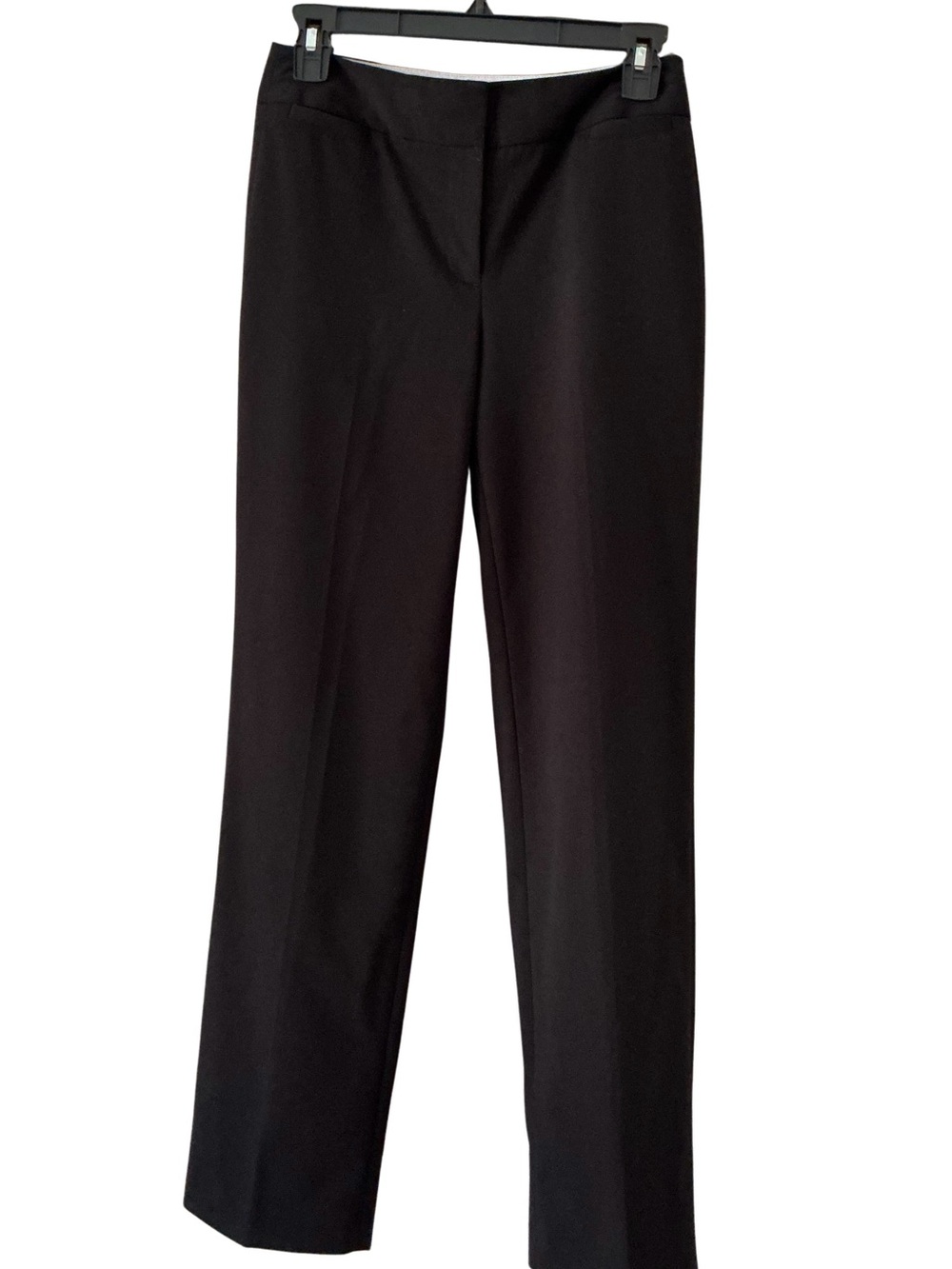 Liz Claiborne Black Straight-Leg Dress Pants